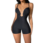 One-piece body shaping underwear, tummy-lifting and hip-lifting thin European and American corset shapewear