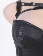 New Look Black Intimate Leather Dress