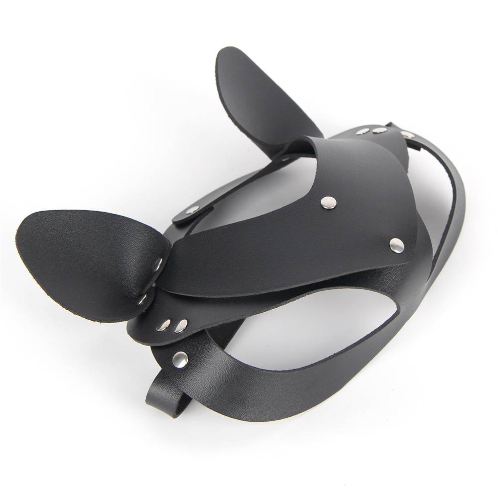 Woman Intimate Elegant Black Cat Eye Mask