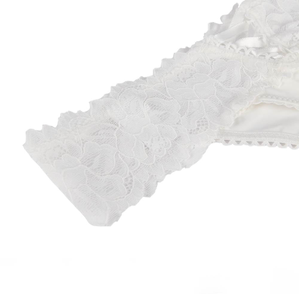 High Quality White Intimate Floral Lace Panty
