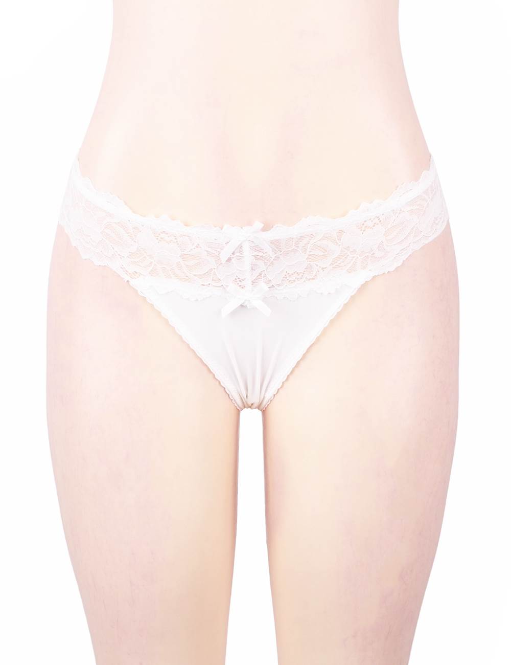 High Quality White Intimate Floral Lace Panty
