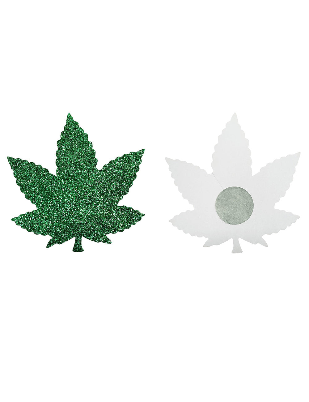 Green Leaf Shape Pasties Cover