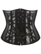 14 Pieces Plastic Bones Grid Corsets With Panties
