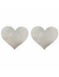 Silver Illusion Silver Fine Grain Intimate Pasties Covers