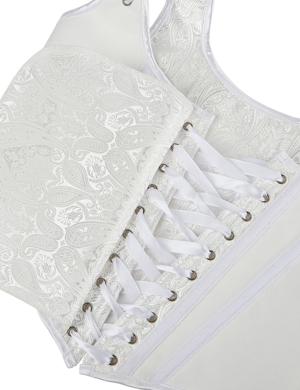 White 9 Pieces Plastic Bones Intimate corset