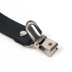 Leather Adjustable Stud Punk Leg Loop Garter Clip