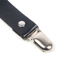 Leather Adjustable Stud Punk Leg Loop Garter Clip