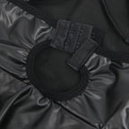 PU leather Suspender Intimate Nightdress