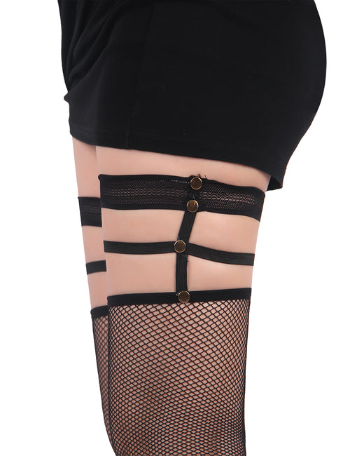 Black Fence Net Personalised Stocking