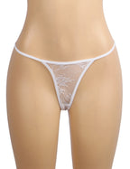 White Eyelash Lace Intimate Push Up Suspenders Nightdress  - Plus Size