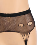 Black Intimate Hollow Out Fishnet Pantyhose