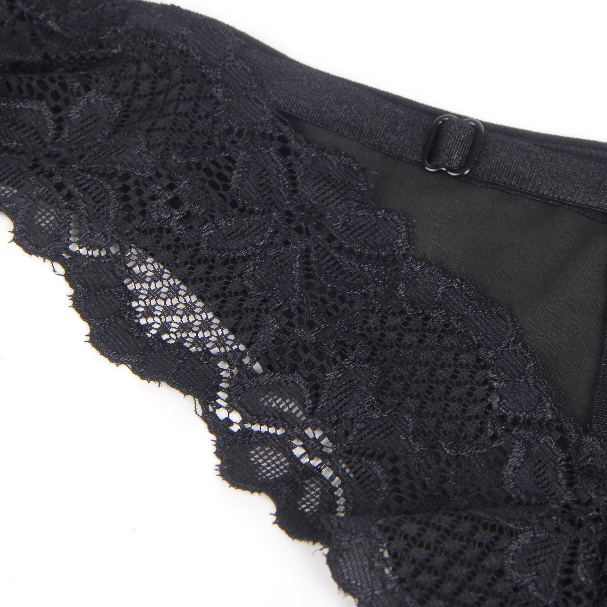 Black Intimate Lace Hollow Out Panty