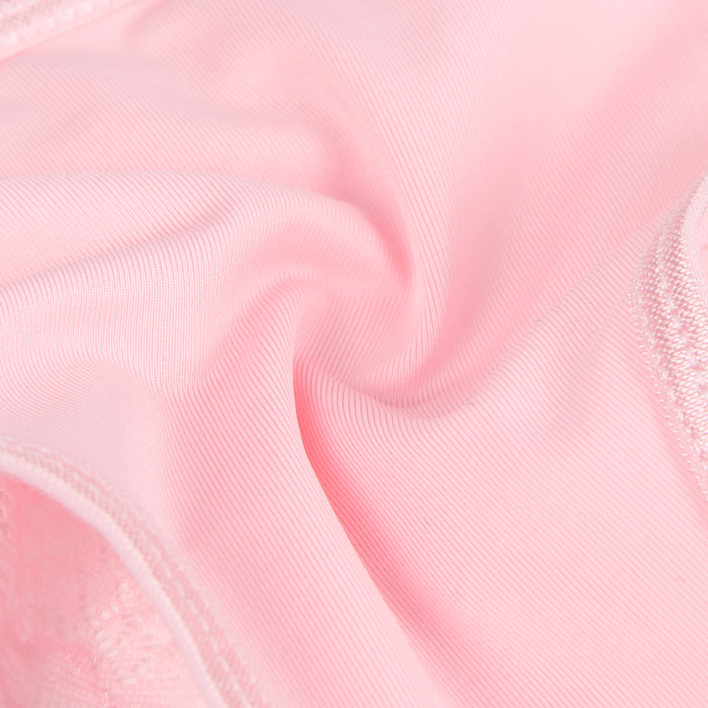 Pink Intimate Lace Hollow Out Panty