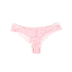 Pink Intimate Lace Hollow Out Panty