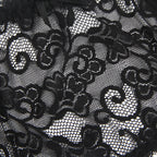 Black Intimate Lace Garter Belt With Metal Buckles
