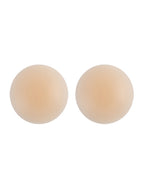 Skin Color Round No Glue Self Adhesive Silicone Pasties