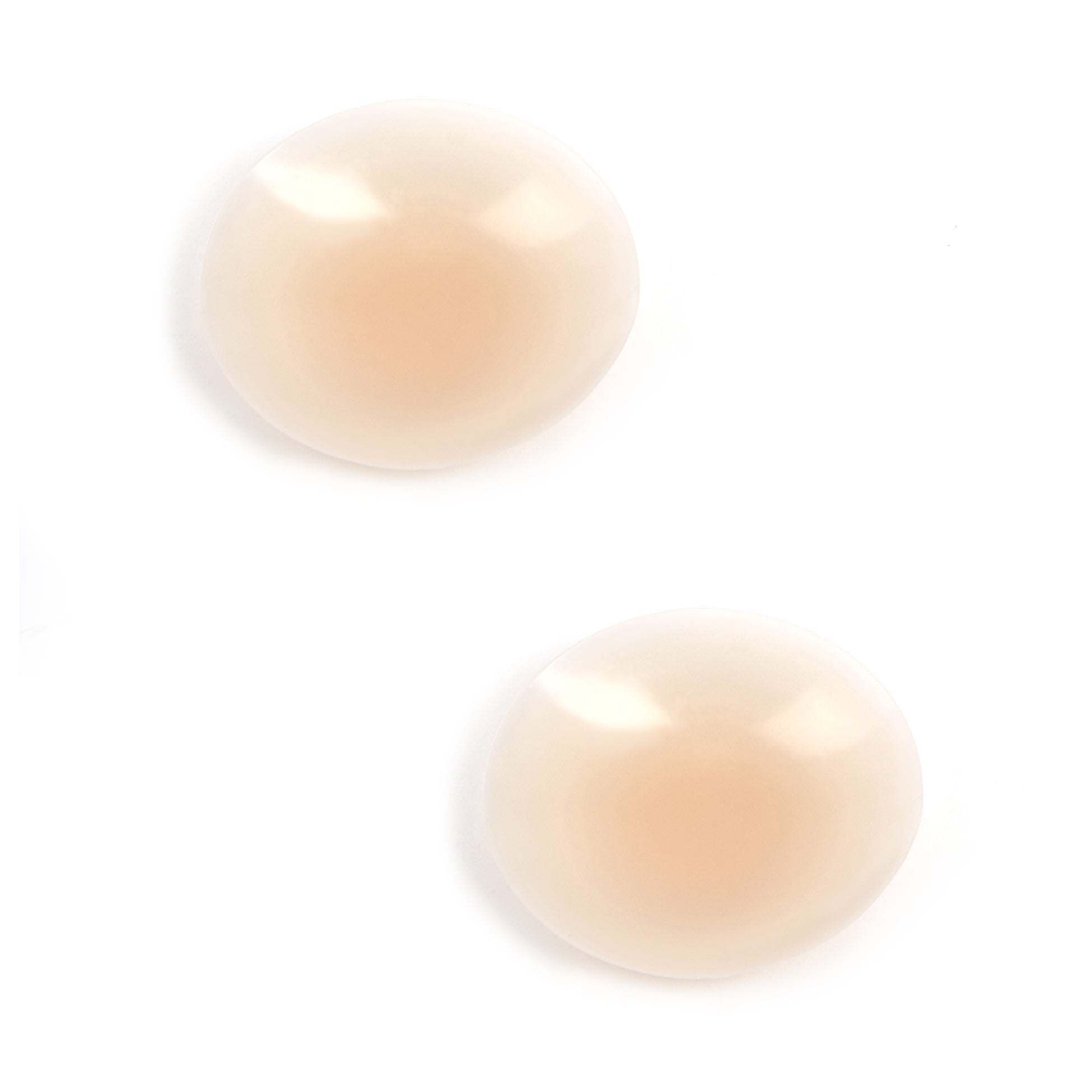 Skin Color Round No Glue Self Adhesive Silicone Pasties