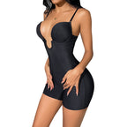 One-piece body shaping underwear, tummy-lifting and hip-lifting thin European and American corset shapewear