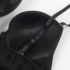 One-piece body shaping underwear, tummy-lifting and hip-lifting thin European and American corset shapewear