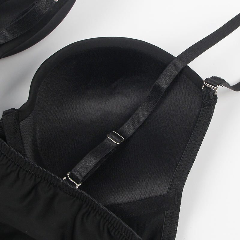 One-piece body shaping underwear, tummy-lifting and hip-lifting thin European and American corset shapewear